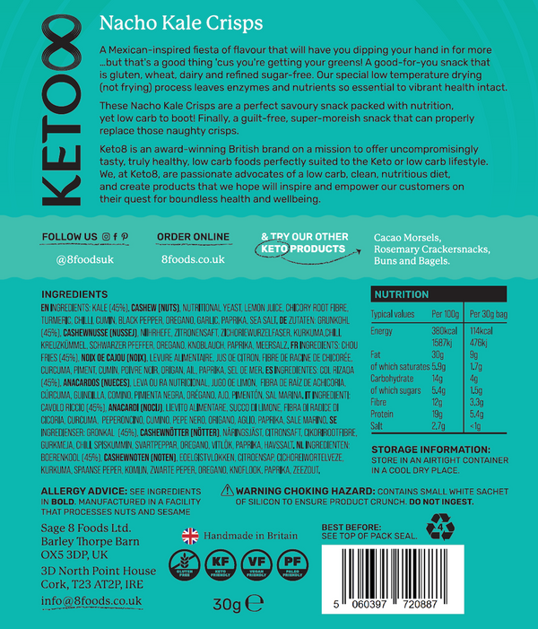 Keto Kale Crisp Mixed Case