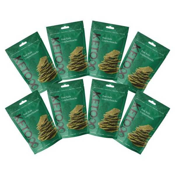 Keto Raw Kale CrackerSnacks