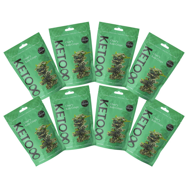 Keto Raw Che*sy Kale Crisps