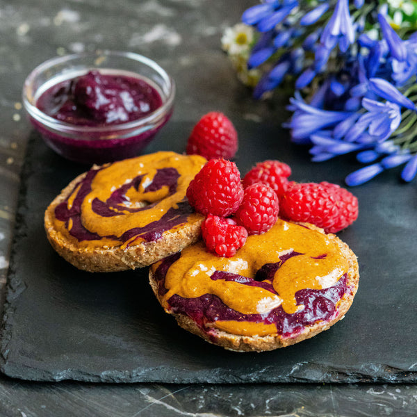Keto Vegan Cinnamon Bagels