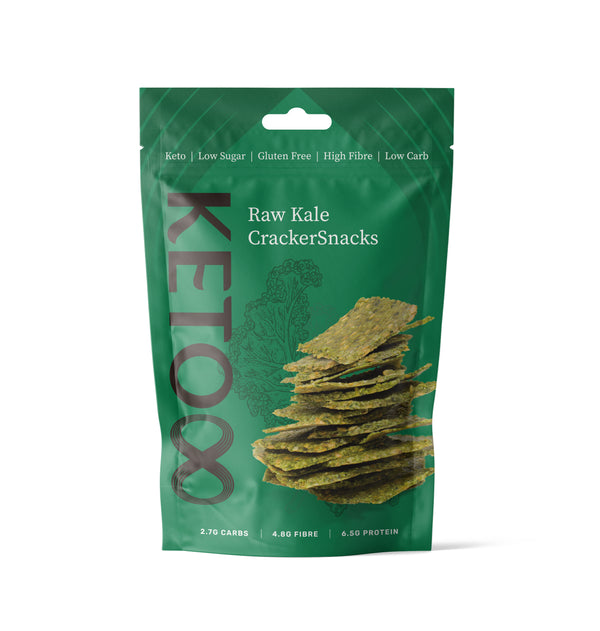 Keto Raw Kale CrackerSnacks