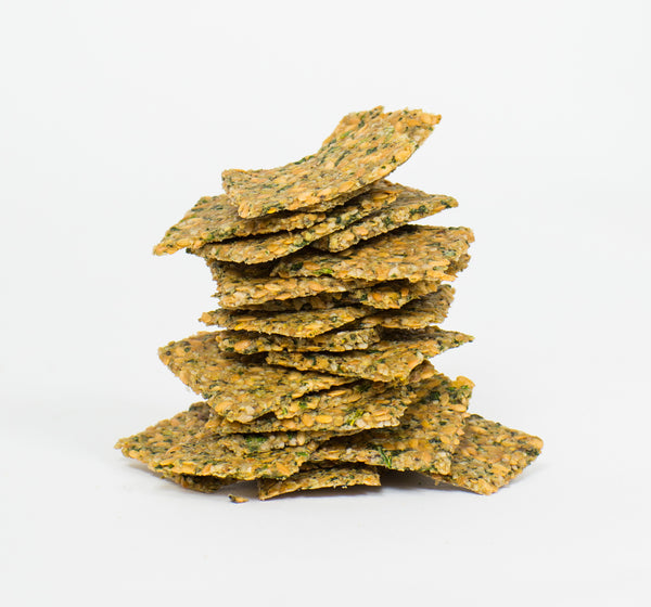 Keto Raw Rosemary Crackers